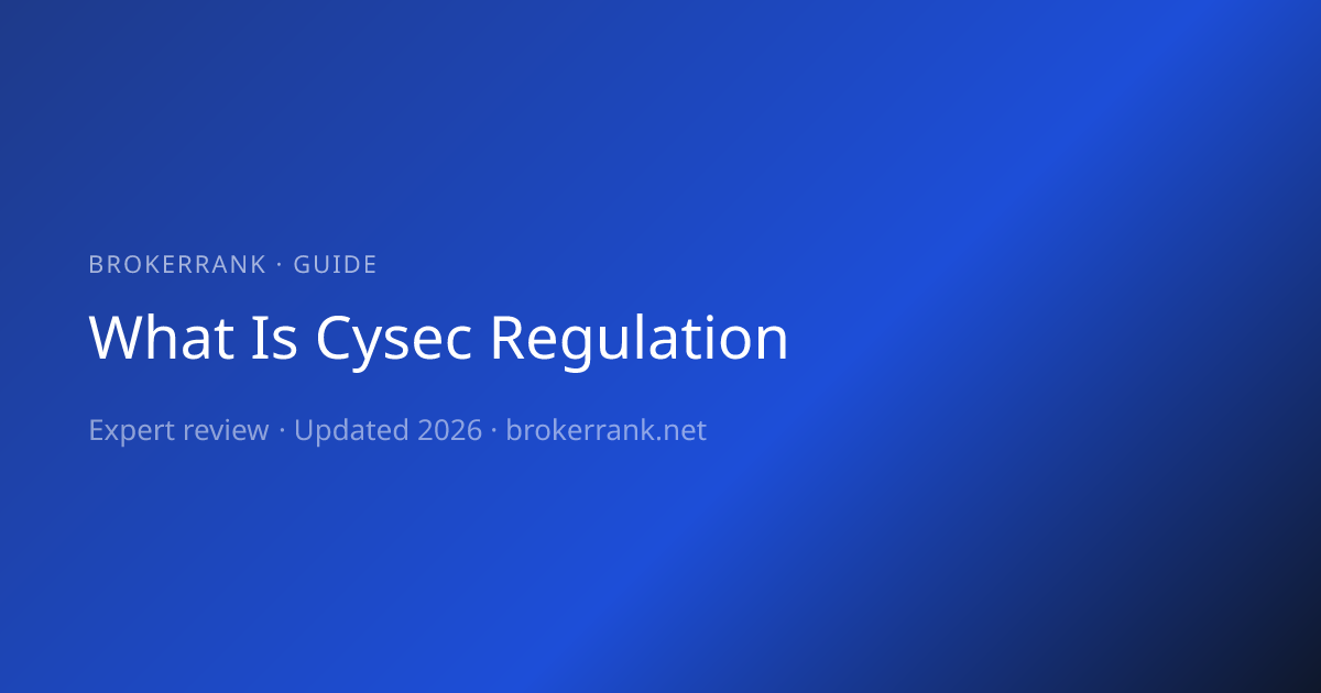 What is CySEC? How Cyprus Regulates Forex and CFD Brokers (2026 ...